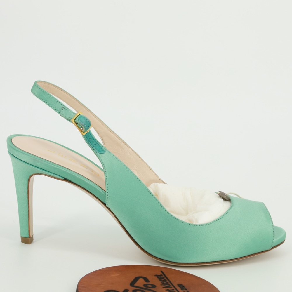 LERRE Peep Toe‎ Sling Back Shoes